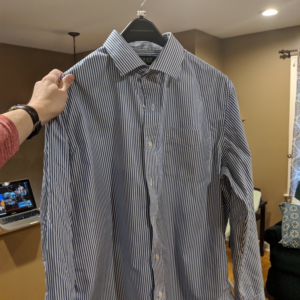 Ralph Lauren dress shirt 16 1/2  34/35